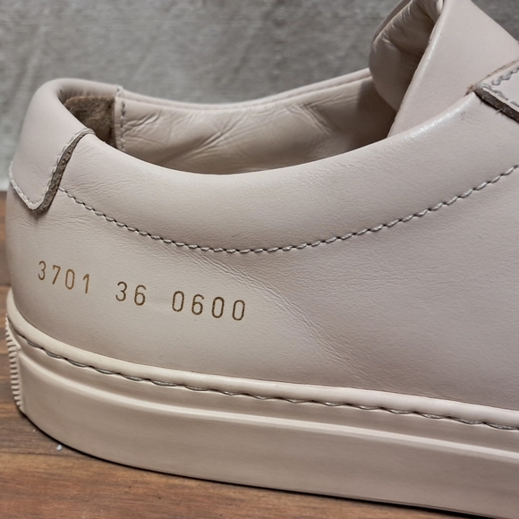 Common Projects Acchiles Low Top Sneakers Size 5.5 - Picture 11 of 13